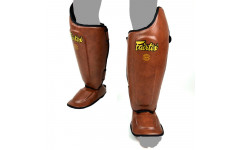 Защита голени Fairtex SP8 brown S