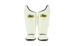 Защита голени Fairtex SP8 white XL