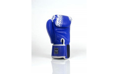 Боксерские перчатки TWINS Special FBGVL3-49 blue-white 10 oz Боксерские перчатки TWINS Special FBGVL3-49 blue-white 10 oz