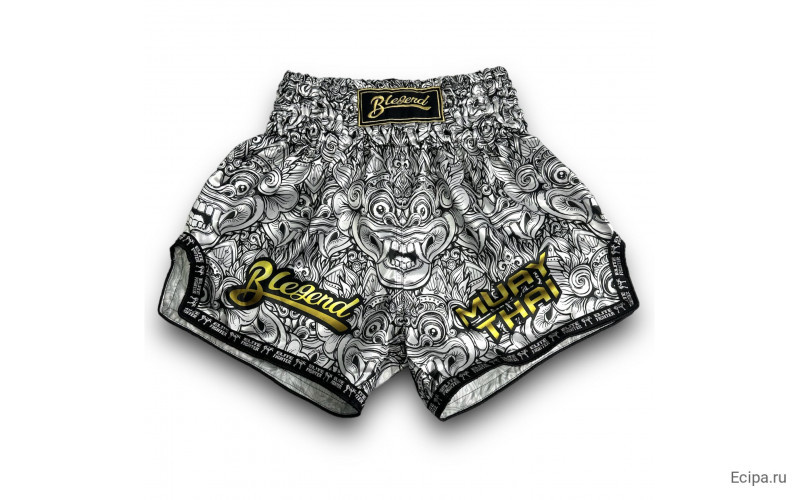 Шорты для бокса Blegend white monster L