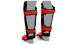 Защита голени Twins SGL10 red L Защита голени Twins SGL10 red L