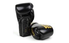 Боксерские перчатки турнира Glory Fairtex BGVG1 black 12 oz Боксерские перчатки турнира Glory Fairtex BGVG1 black 12 oz
