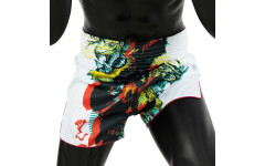 Шорты для бокса Fairtex BS1908 (белый) S Шорты для бокса Fairtex BS1908 (белый) S