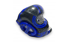 Шлем боксерский Twins Special FHGL3-TW5 black blue L Шлем боксерский Twins Special FHGL3-TW5 black blue L