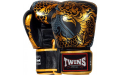Боксерские перчатки FBGVL3-52 Dragon black gold 10 oz Боксерские перчатки FBGVL3-52 Dragon black gold 10 oz