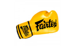 Боксерские перчатки Fairtex BGV18 Yellow 18 oz Боксерские перчатки Fairtex BGV18 Yellow 18 oz