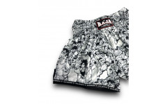 Шорты для бокса Raja white black n1 S
