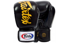 Боксерские перчатки Fairtex BGV19 black 14 oz Боксерские перчатки Fairtex BGV19 black 14 oz