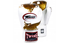 Боксерские перчатки Twins FBGVL3-23 white gold 10 oz Боксерские перчатки Twins FBGVL3-23 white gold 10 oz