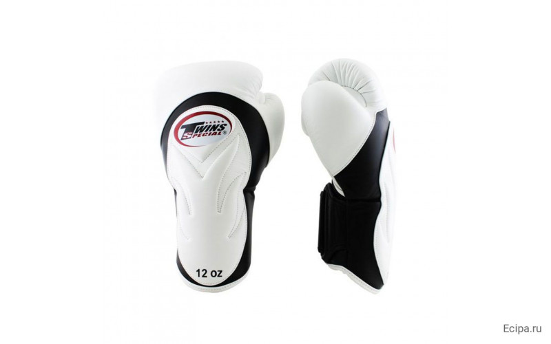 Боксерские перчатки BGVL6 black-white 12 oz
