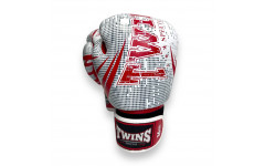 Боксёрские перчатки FBGVL3-TW5 white red 10 oz Боксёрские перчатки FBGVL3-TW5 white red 10 oz
