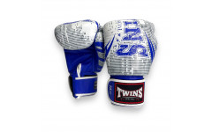 Боксёрские перчатки FBGVL3-TW5 white blue 10 oz Боксёрские перчатки FBGVL3-TW5 white blue 10 oz