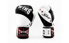 Боксерские перчатки Twins BGVL10 black 10 oz Боксерские перчатки Twins BGVL10 black 10 oz