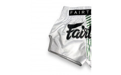 Шорты для бокса Fairtex BS1923 Racer white XL Шорты для бокса Fairtex BS1923 Racer white XL